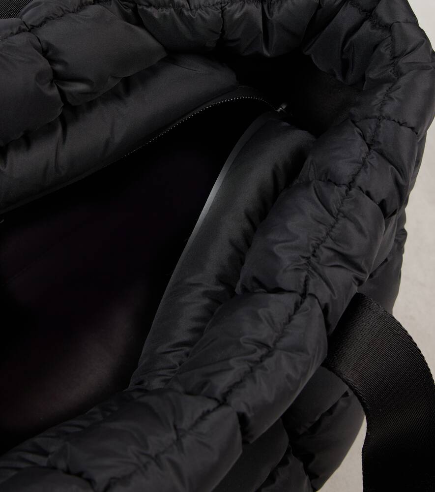 Moncler Caradoc technical down tote bag