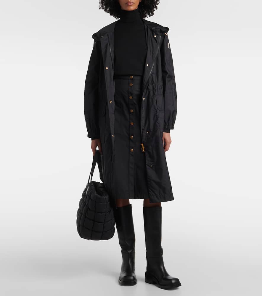 Moncler Caradoc technical down tote bag