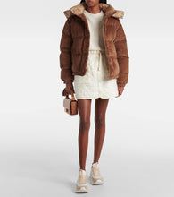 Moncler Daos corduroy down jacket