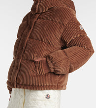 Moncler Daos corduroy down jacket