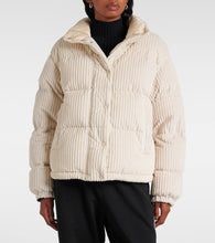 Moncler Daos corduroy down jacket