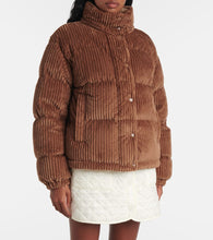 Moncler Daos corduroy down jacket