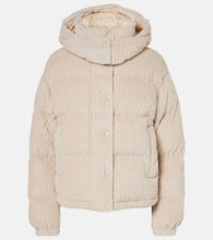 Moncler Daos corduroy down jacket