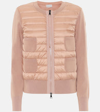 Moncler Down and wool jacket - Moncler羽绒羊毛外套