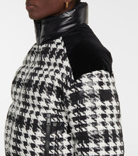 Moncler Erine checked puffer jacket