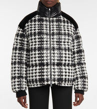 Moncler Erine checked puffer jacket