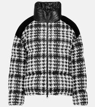 Moncler Erine checked puffer jacket - Moncler Erine 格纹羽绒服