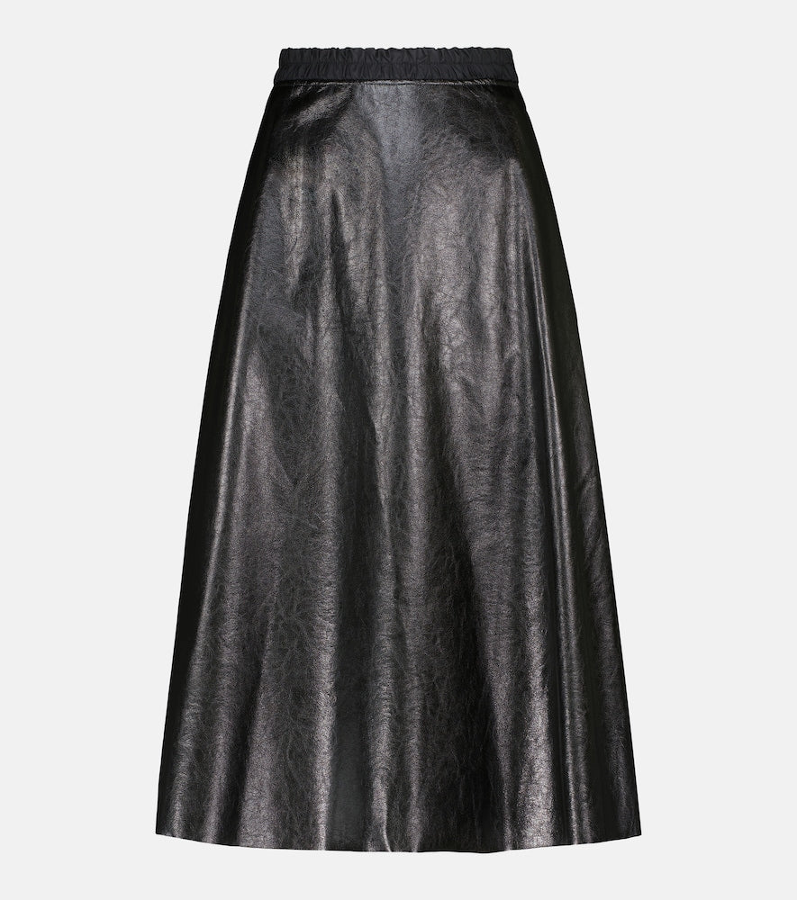 Moncler Faux  midi skirt - Moncler仿中长裙