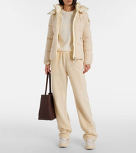 Moncler Fourmines tweed down jacket