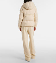 Moncler Fourmines tweed down jacket