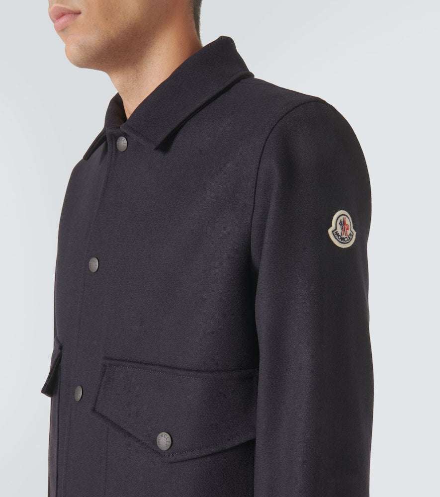 Moncler Fredarola wool overshirt