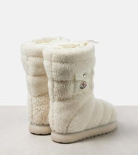 Moncler Gaia shearling snow boots