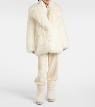 Moncler Gaia shearling snow boots