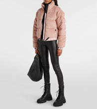 Moncler Grenoble Ayse faux fur ski jacket