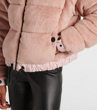 Moncler Grenoble Ayse faux fur ski jacket