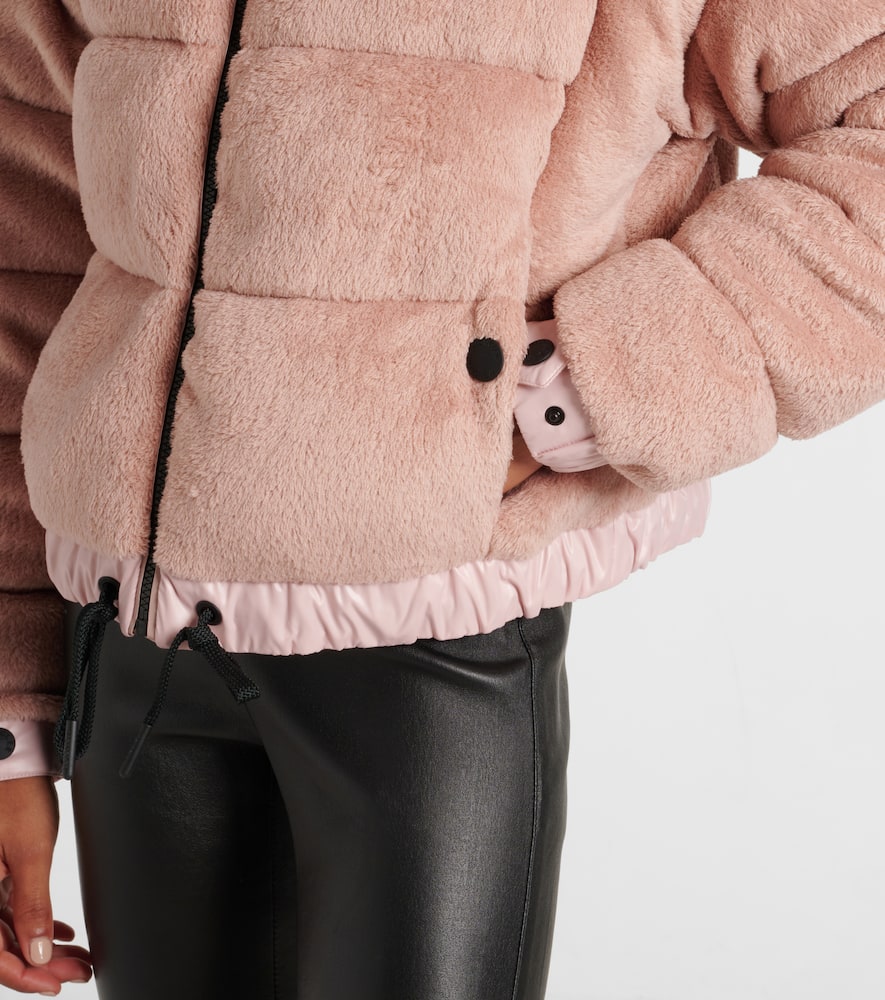 Moncler Grenoble Ayse faux fur ski jacket