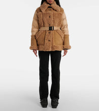 Moncler Grenoble Chaiten shearling-trimmed down jacket
