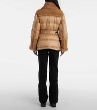 Moncler Grenoble Chaiten shearling-trimmed down jacket