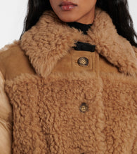 Moncler Grenoble Chaiten shearling-trimmed down jacket