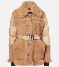 Moncler Grenoble Chaiten shearling-trimmed down jacket