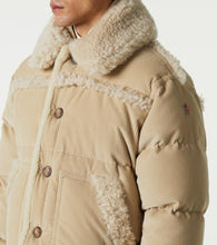 Moncler Grenoble Couloir cotton corduroy down jacket