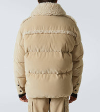 Moncler Grenoble Couloir cotton corduroy down jacket