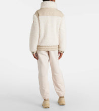 Moncler Grenoble Faux shearling down jacket