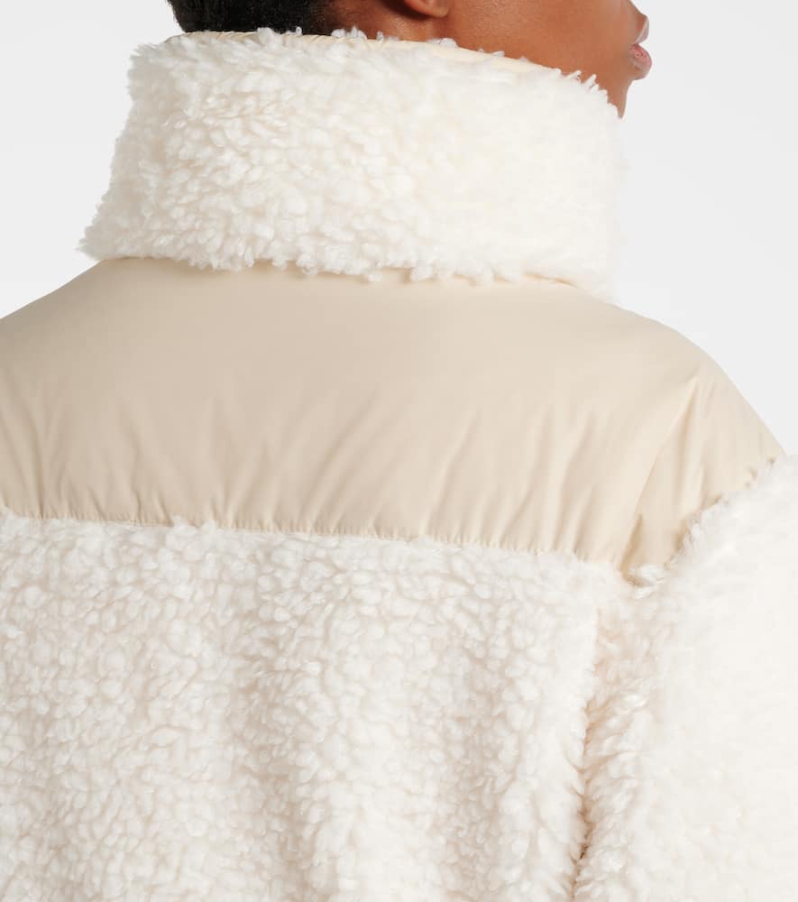Moncler Grenoble Faux shearling down jacket