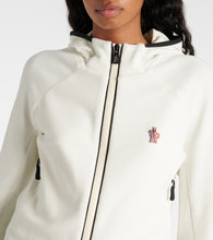 Moncler Grenoble Fleece zip-up hoodie