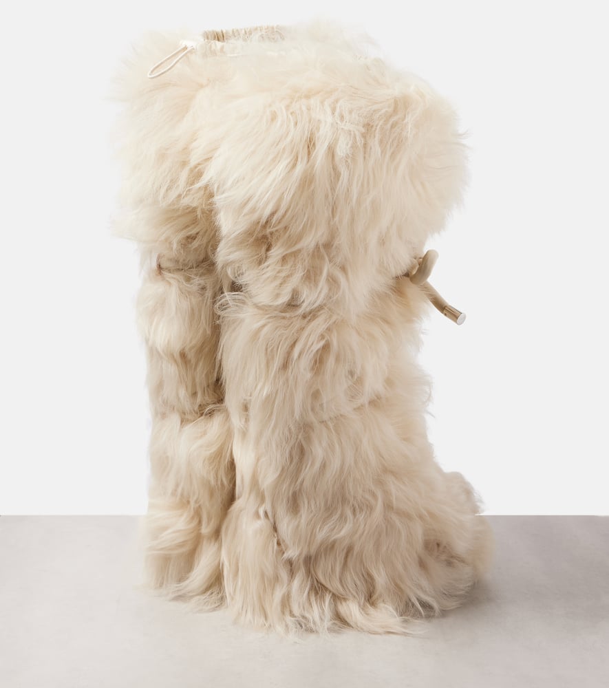 Moncler Grenoble Gaia shearling snow boots