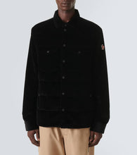 Moncler Grenoble Gelt cotton and down overshirt