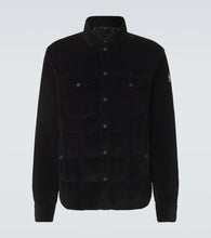 Moncler Grenoble Gelt cotton and down overshirt