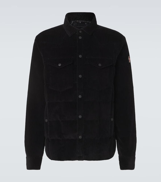 Moncler Grenoble Gelt cotton and down overshirt