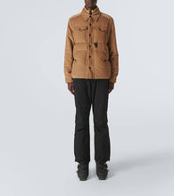 Moncler Grenoble Lech cotton corduroy down jacket