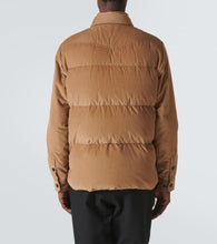 Moncler Grenoble Lech cotton corduroy down jacket