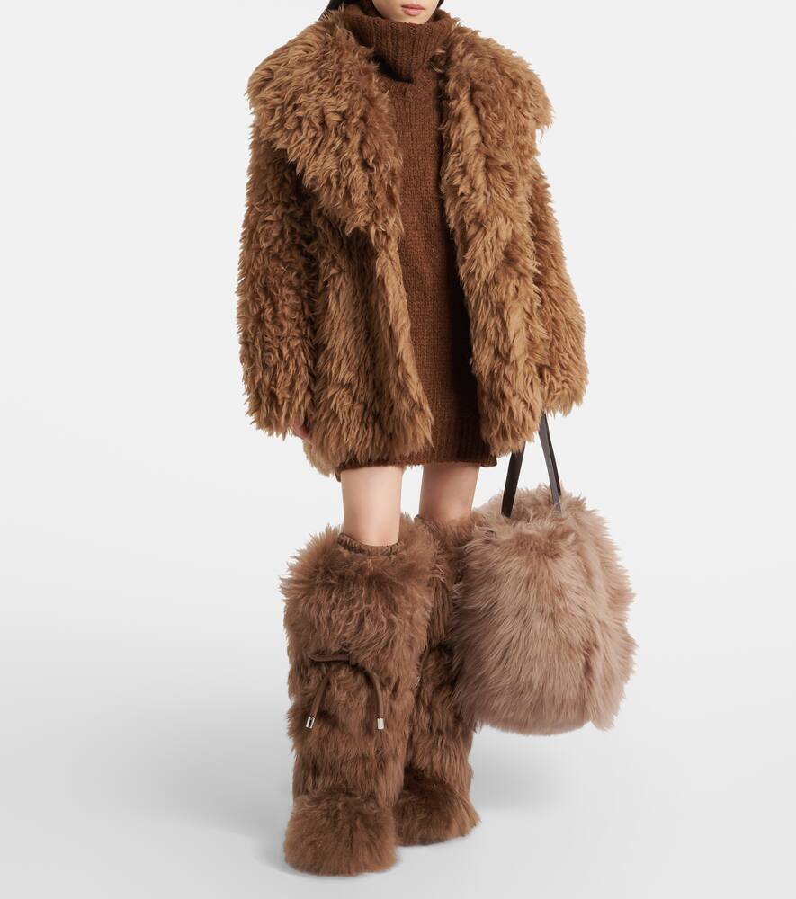 Moncler Grenoble Malenco faux fur jacket