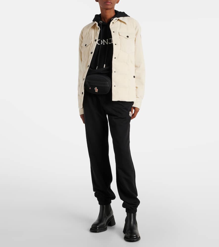Moncler Grenoble Paulet cotton corduroy down jacket