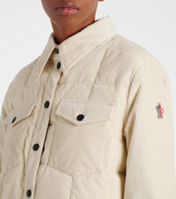 Moncler Grenoble Paulet cotton corduroy down jacket
