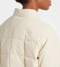 Moncler Grenoble Paulet cotton corduroy down jacket