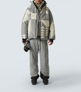 Moncler Grenoble Sedrun wool and cotton ski jacket