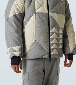 Moncler Grenoble Sedrun wool and cotton ski jacket