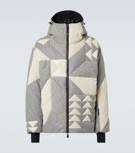 Moncler Grenoble Sedrun wool and cotton ski jacket