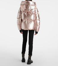 Moncler Grenoble Trevelin metallic down jacket