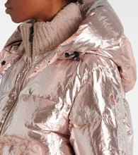 Moncler Grenoble Trevelin metallic down jacket
