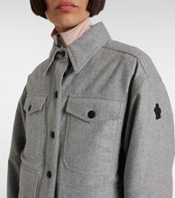 Moncler Grenoble Wool down ski jacket