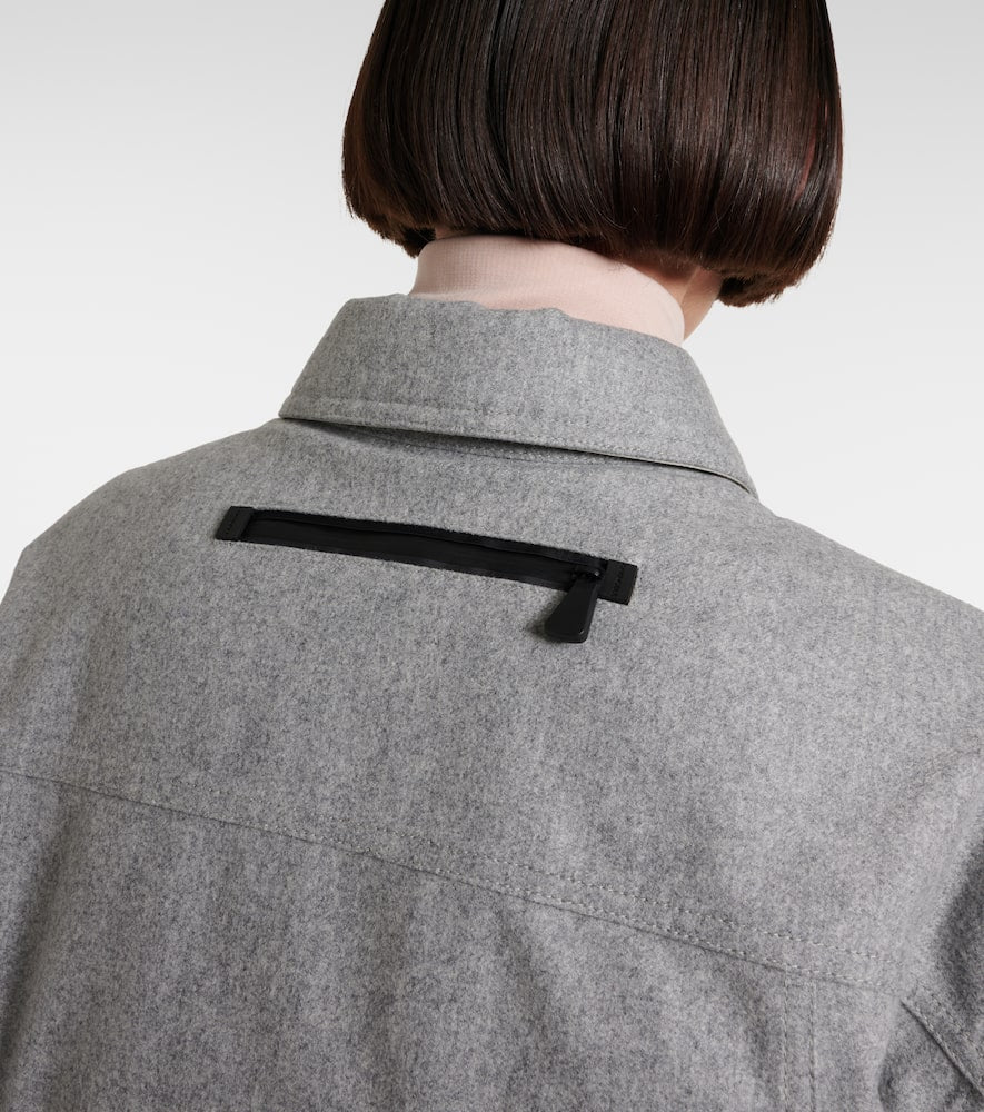 Moncler Grenoble Wool down ski jacket