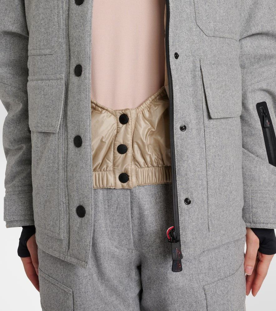 Moncler Grenoble Wool down ski jacket