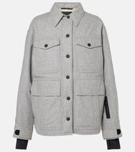 Moncler Grenoble Wool down ski jacket