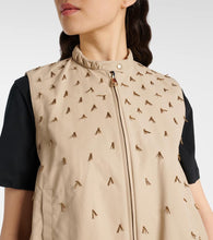 Moncler Gruilly beaded cotton-blend vest