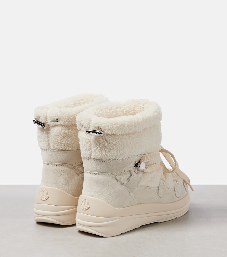 Moncler Insolux suede-trimmed snow boots